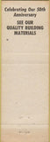 Matchbook Cover - John Rosenberger Lumber Winchester VA