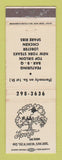 Matchbook Cover - Henry's Oak Room San Jose CA WEAR