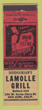Matchbook Cover - Dosdoorian's Lamolle Grill San Jose CA