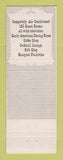 Matchbook Cover - The Dearborn Inn Dearborn MI