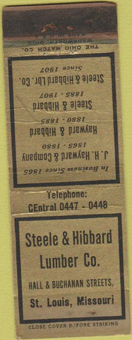 Matchbook Cover - Brewington Lumber Co. Dallas TX