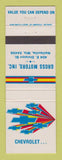 Matchbook Cover - Chevrolet  Gross Motors Neillsville WI