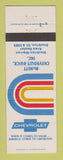 Matchbook Cover - Chevrolet  McNett Buick Stockton IL