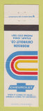 Matchbook Cover - Chevrolet  Morrison Stuart IA