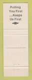 Matchbook Cover - Chevrolet  Carter Pontiac Crane TX