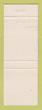 Matchbook Cover - 1980 Chevrolet  Bob Willows Menomonie WI