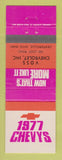 Matchbook Cover - 1977 Chevrolet  Voss Centerville OH