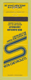 Matchbook Cover - 1978 Chevrolet  Bob Hanigan Payette ID