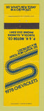 Matchbook Cover - 1978 Chevrolet  P&H Motors Tuscola IL