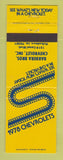 Matchbook Cover - 1978 Chevrolet  Barbera Bros Thibodaux LA