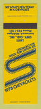 Matchbook Cover - 1978 Chevrolet  Lahti Cadillac Ironwood MI