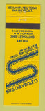 Matchbook Cover - 1978 Chevrolet  Tillery GMC Estancia NM
