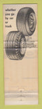 Matchbook Cover - Cooper Tires Lile's Body Shop Booker TX