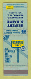 Matchbook Cover - US Royal Tires Seifert & Baime Newark NJ WEAR