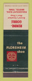 Matchbook Cover - Florsheim Shoes Remine Gobble Bristol TN