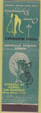 Matchbook Cover - Omar Khannam's San Francisco CA