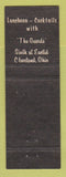 Matchbook Cover - The Guard House Cleveland OH