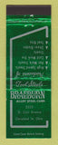 Matchbook Cover - Braeburn Alloy Steel Corp Cleveland OH