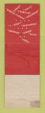 Matchbook Cover - Braeburn Alloy Steel Corp Cleveland OH