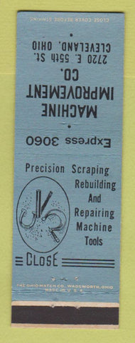 Matchbook Cover - Machine Improvement Company Cleveland OH