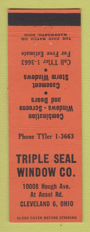 Matchbook Cover - Triple Seal Window Cleveland OH