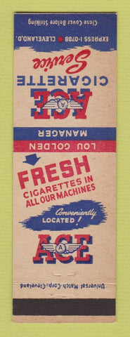 Matchbook Cover - Ace Cigarette Vending Cleveland OH