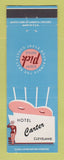 Matchbook Cover - Hotel Carter Cleveland OH Albert Pick