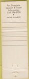 Matchbook Cover - Records'N Tapes Albuquerque NM