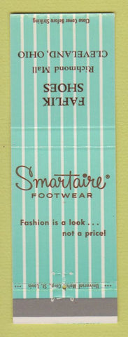 Matchbook Cover - Smartaire Shoes Faflik Cleveland OH