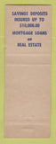 Matchbook Cover - United Savings Cleveland OH WEAR