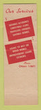 Matchbook Cover - Citizens Federal Savings and Loan Cleveland Berea OH