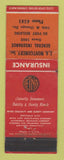 Matchbook Cover - JA Montgomery Insurance AETNA