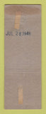 Matchbook Cover - JA Montgomery Insurance AETNA