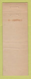 Matchbook Cover - White Way Tourist Cabins Martinsville VA