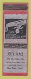 Matchbook Cover - Joe's Place San Jose CA WEAR