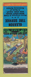 Matchbook Cover - Gleason Tire Service San Jose CA hillbilly