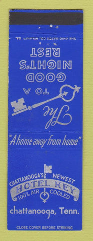 Matchbook Cover - Hotel Key Chattanooga TN