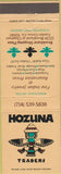 Matchbook Cover - Hozuna Traders Garden Grove CA turquoise