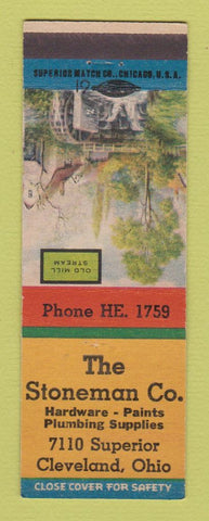 Matchbook Cover - The Stoneman Hardware Cleveland OH