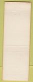 Matchbook Cover - Dyerly's Fine Cleaning Orange CA Top Hat