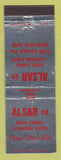 Matchbook Cover - Alsar Baked Enamel Aluminum Siding Cleveland OH