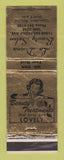 Matchbook Cover - La Donna Beauty Salon San Jose CA WEAR