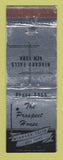 Matchbook Cover - Prospect House Niagara Falls NY SILVER