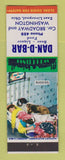 Matchbook Cover - Dan D Bar East Liverpool OH