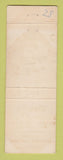 Matchbook Cover - Ellenville National Bank NY low phone # WEAR