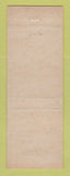 Matchbook Cover - First National Bank Crookston MN low phone #