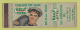 Matchbook Cover - Kelly Tires Pittsfield MA