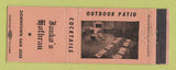 Matchbook Cover - Janko's Hofbrau San Jose CA
