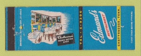 Matchbook Cover - Edmund's Restaurant Chattanooga TN