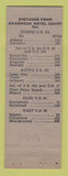 Matchbook Cover - Shamrock Hotel Court Dublin GA
